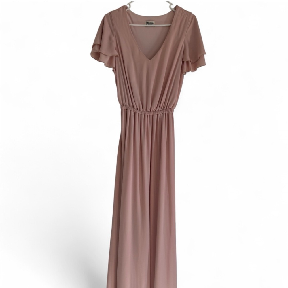 Show Me Your MuMu Dusty Pink Maxi Dress